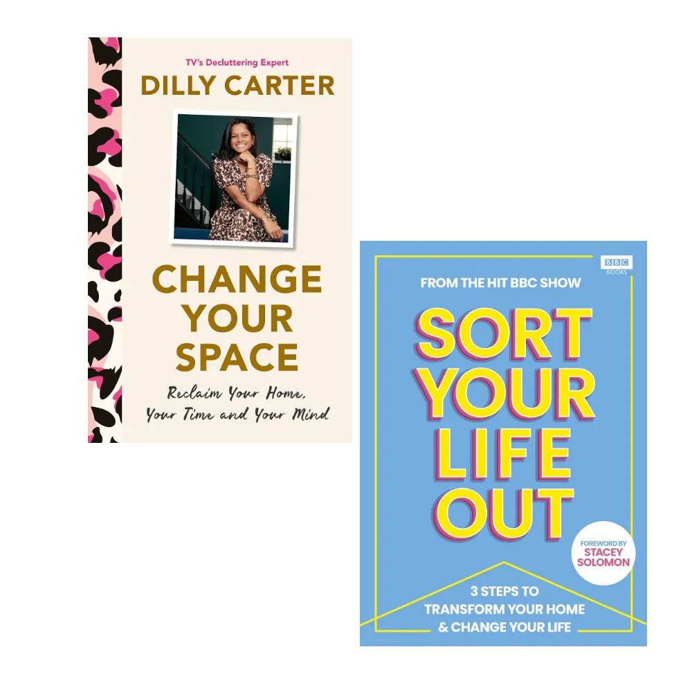 Change Your Space: & SORT YOUR LIFE OUT 2 Books Set Hardcover