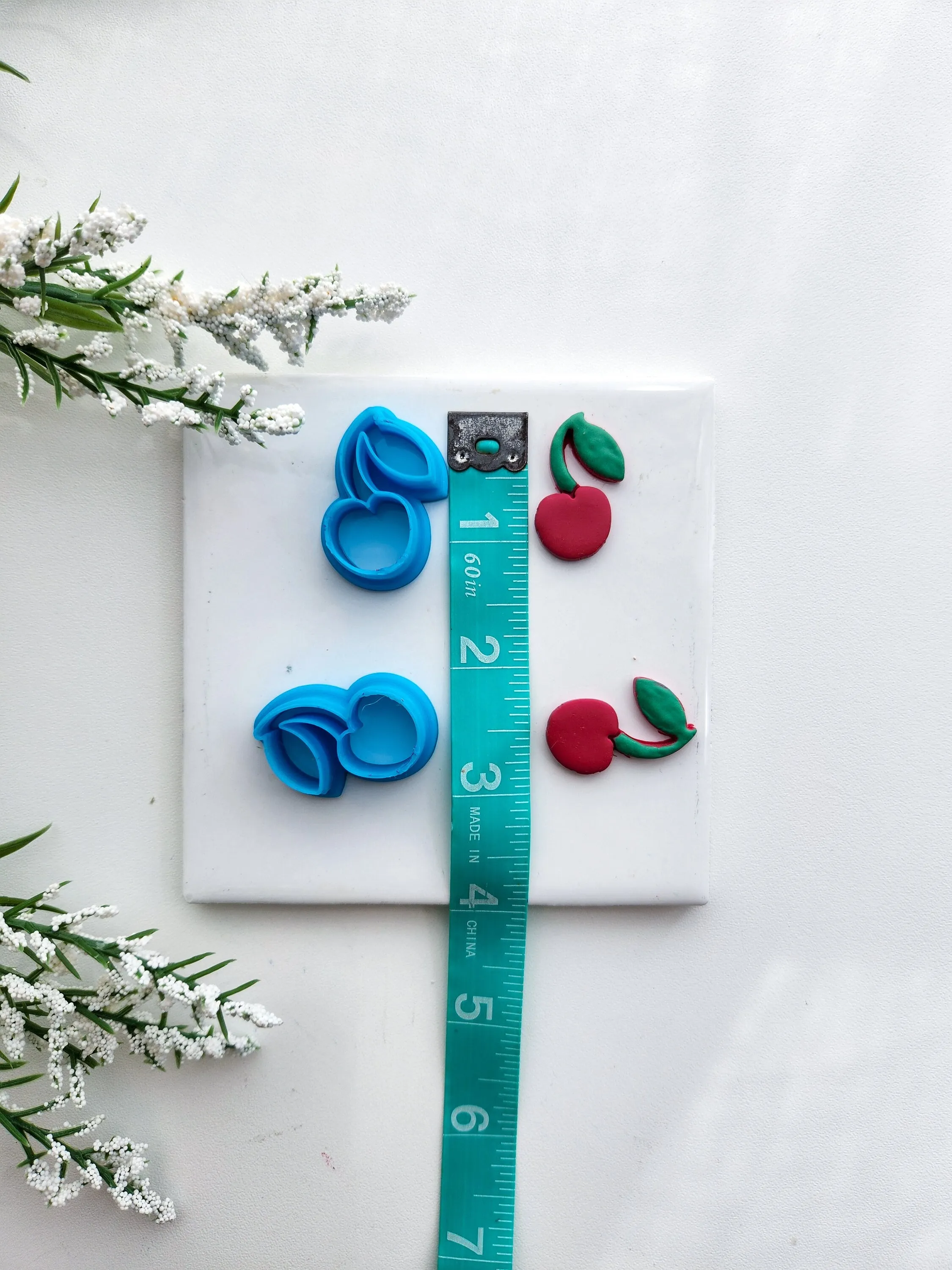 Cherry Set | Fruit Polymer Clay Cutter