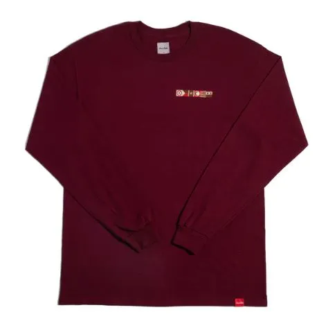 Chocolate Flyin' the Chocolate Flags Long Sleeve Tee Brick