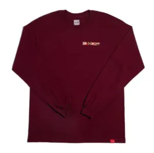 Chocolate Flyin' the Chocolate Flags Long Sleeve Tee Brick