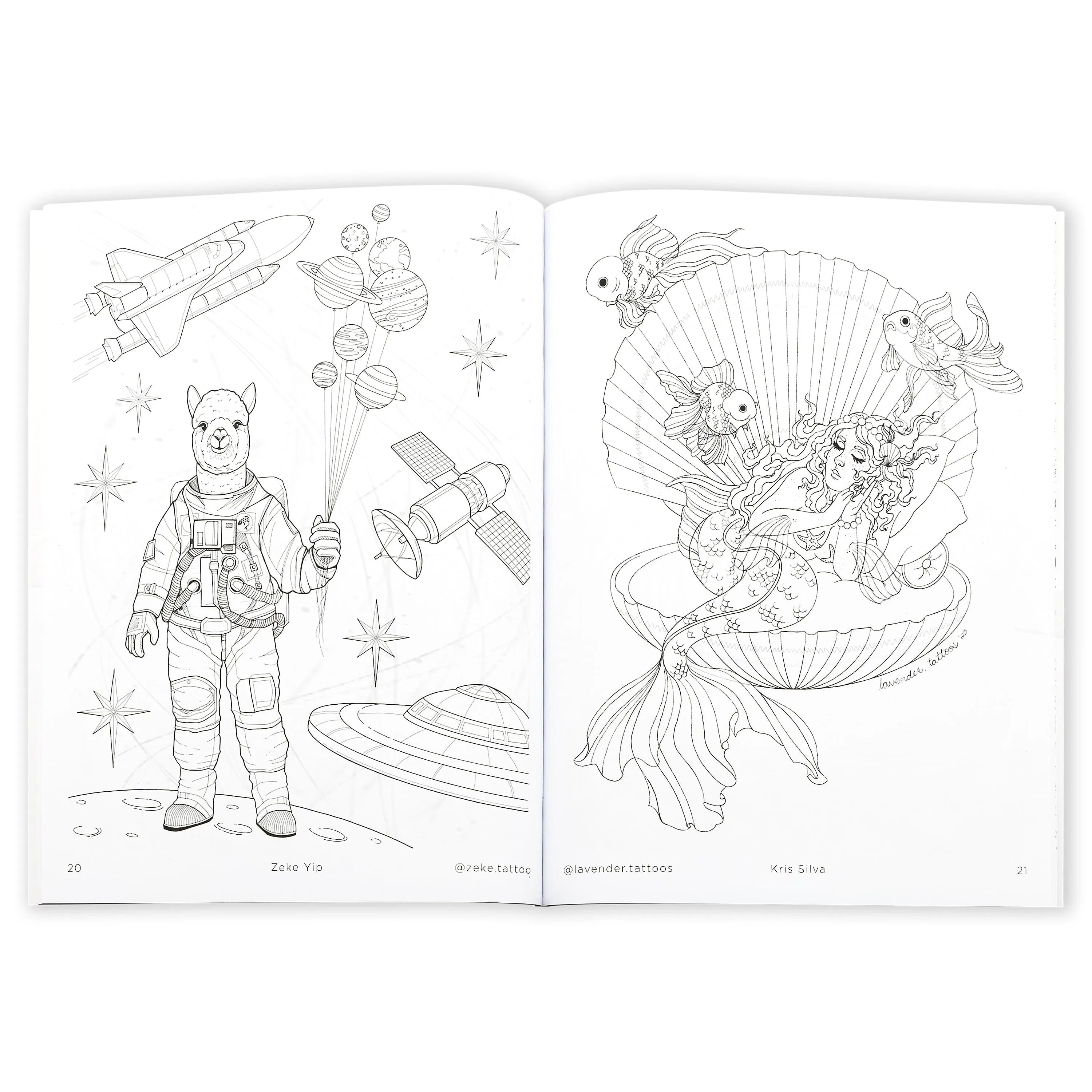 Colouring With Chronic Ink