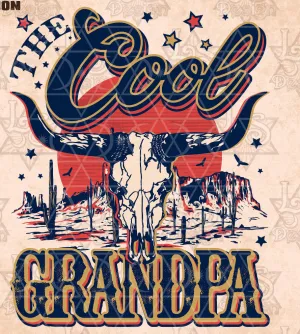 COOL GRANDPA Screen dtf  Pre order 3-5 business days