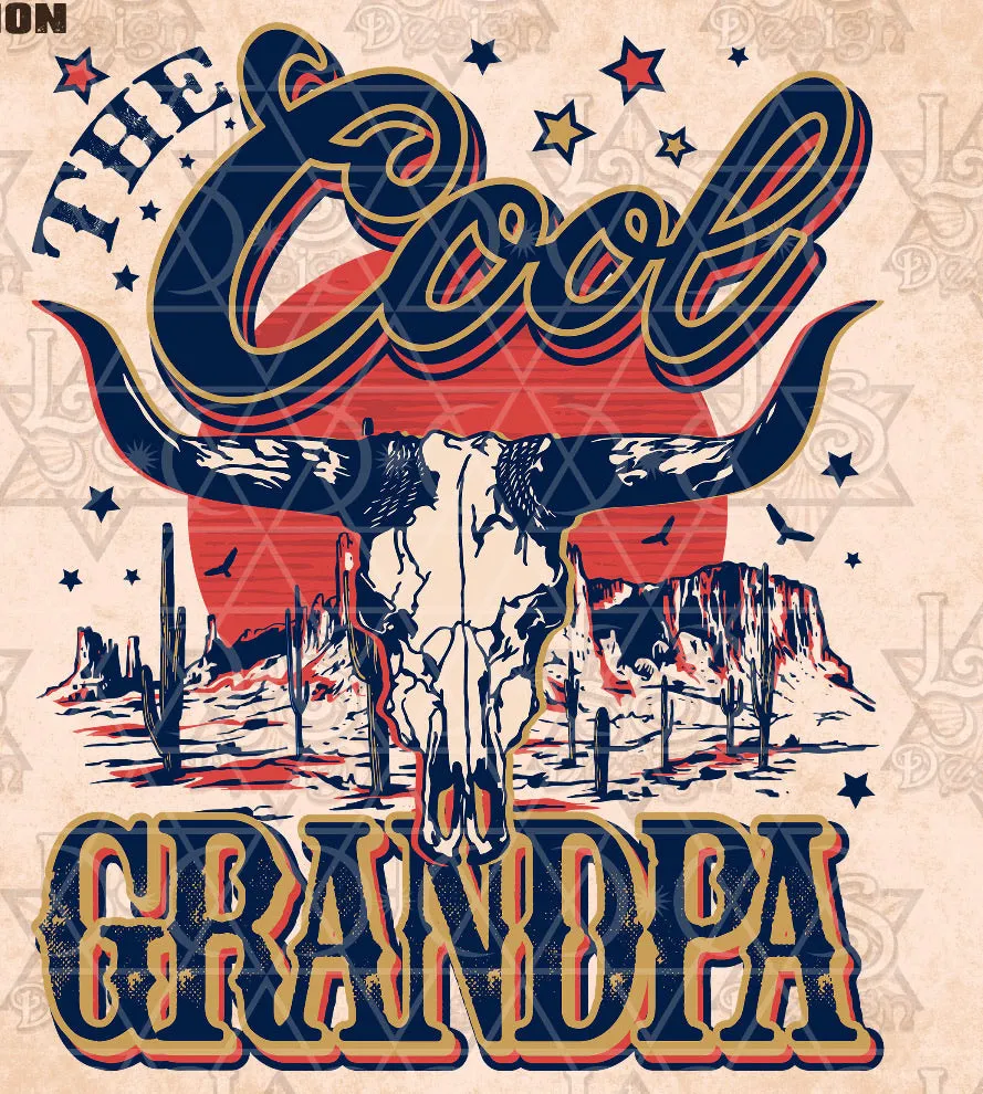 COOL GRANDPA Screen dtf  Pre order 3-5 business days