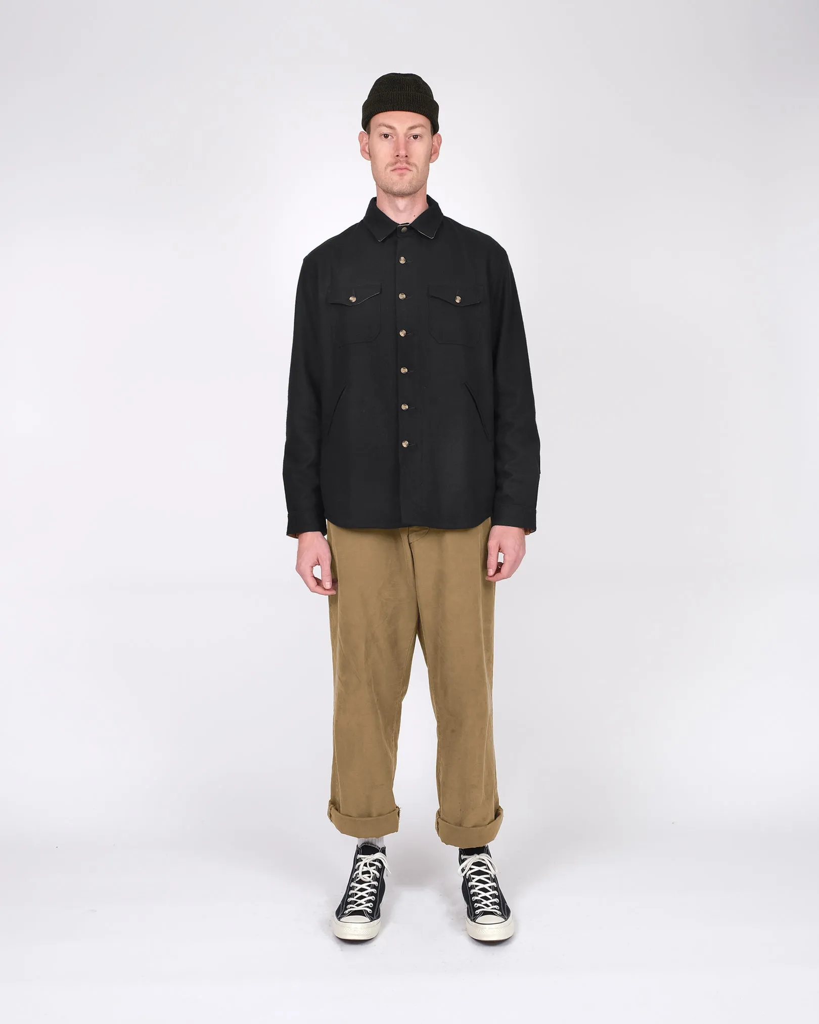 Crissman Overshirt - Black
