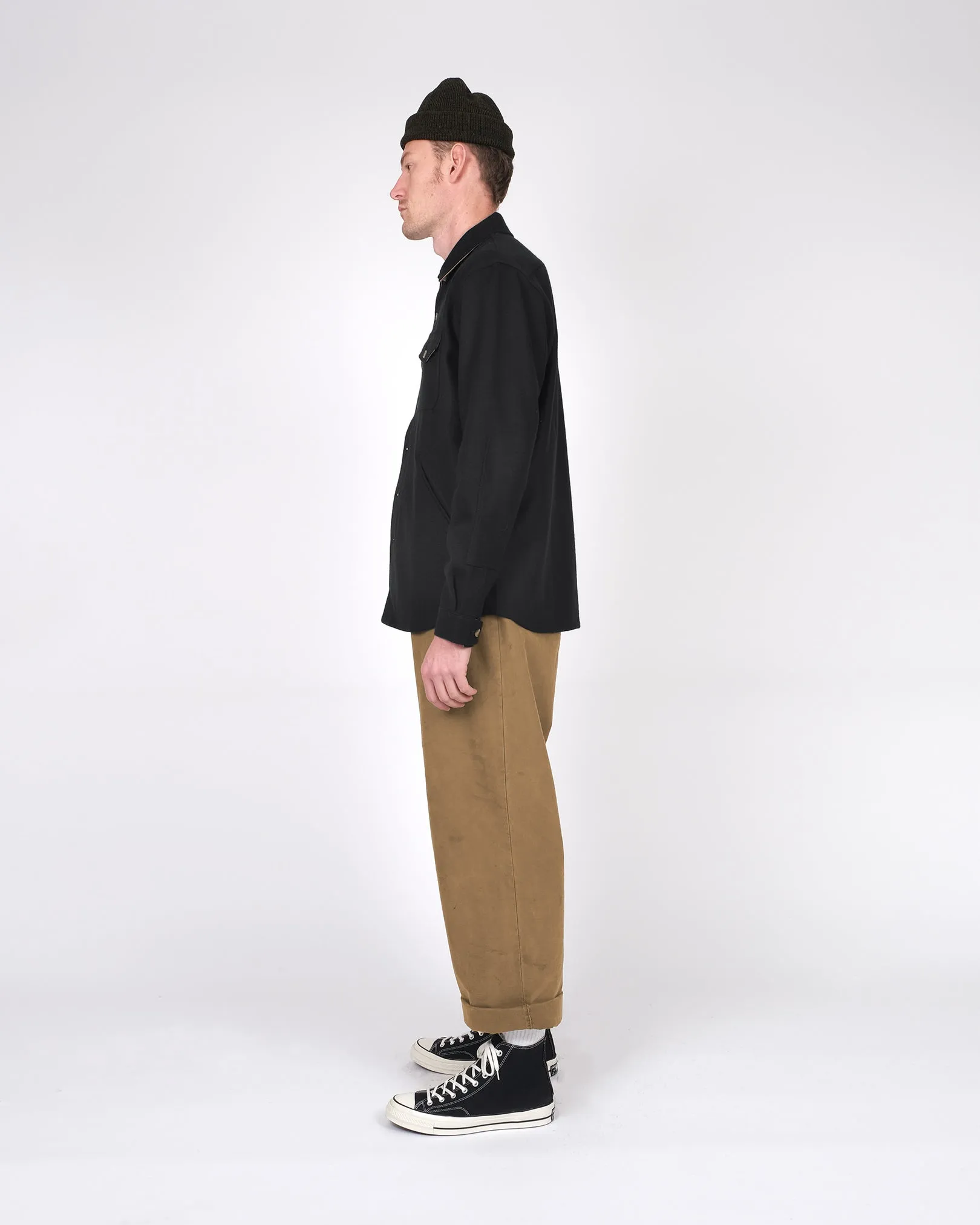 Crissman Overshirt - Black