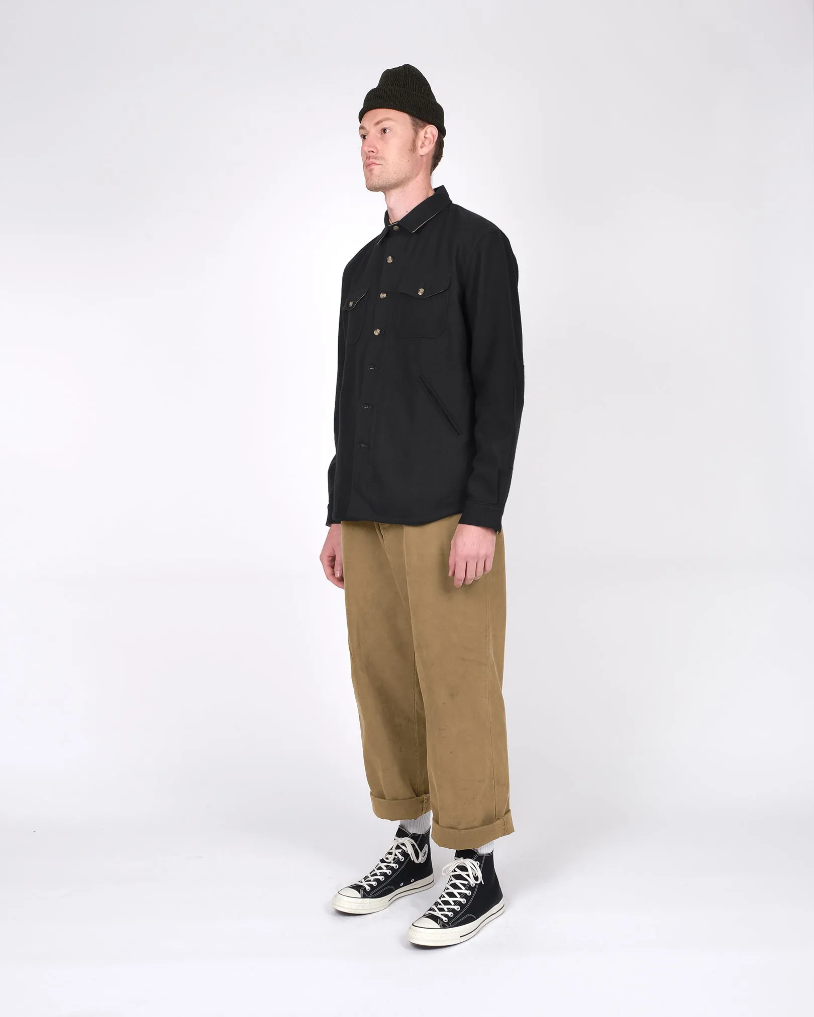Crissman Overshirt - Black