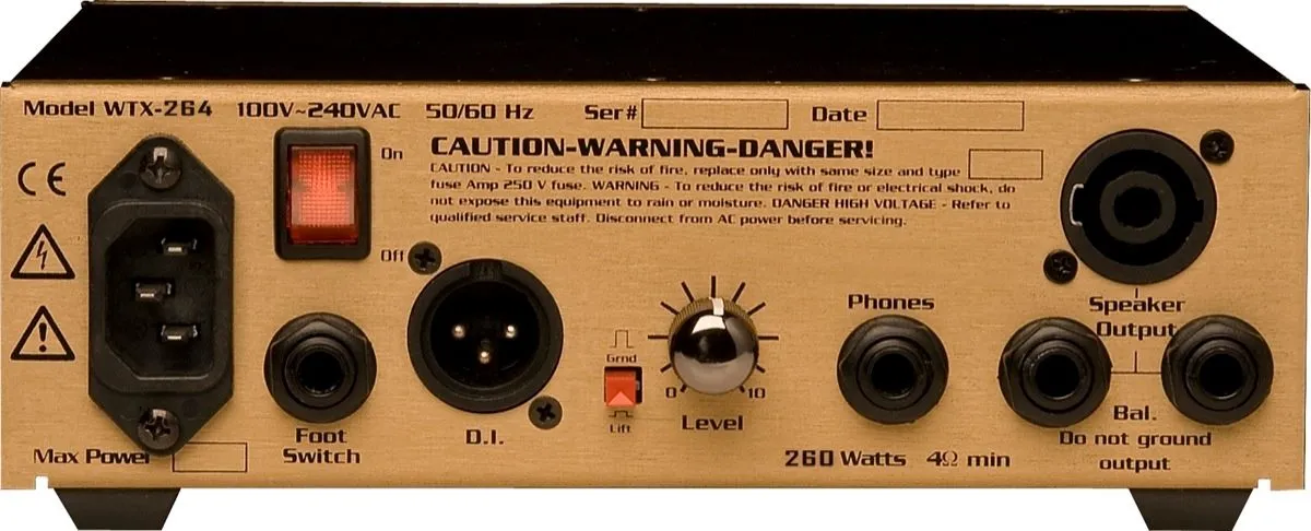 Eden WTX264 Bass Amplifier Head