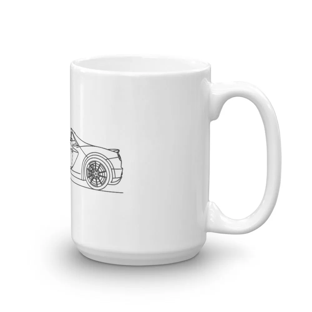 Ferrari Sergio Mug Outline