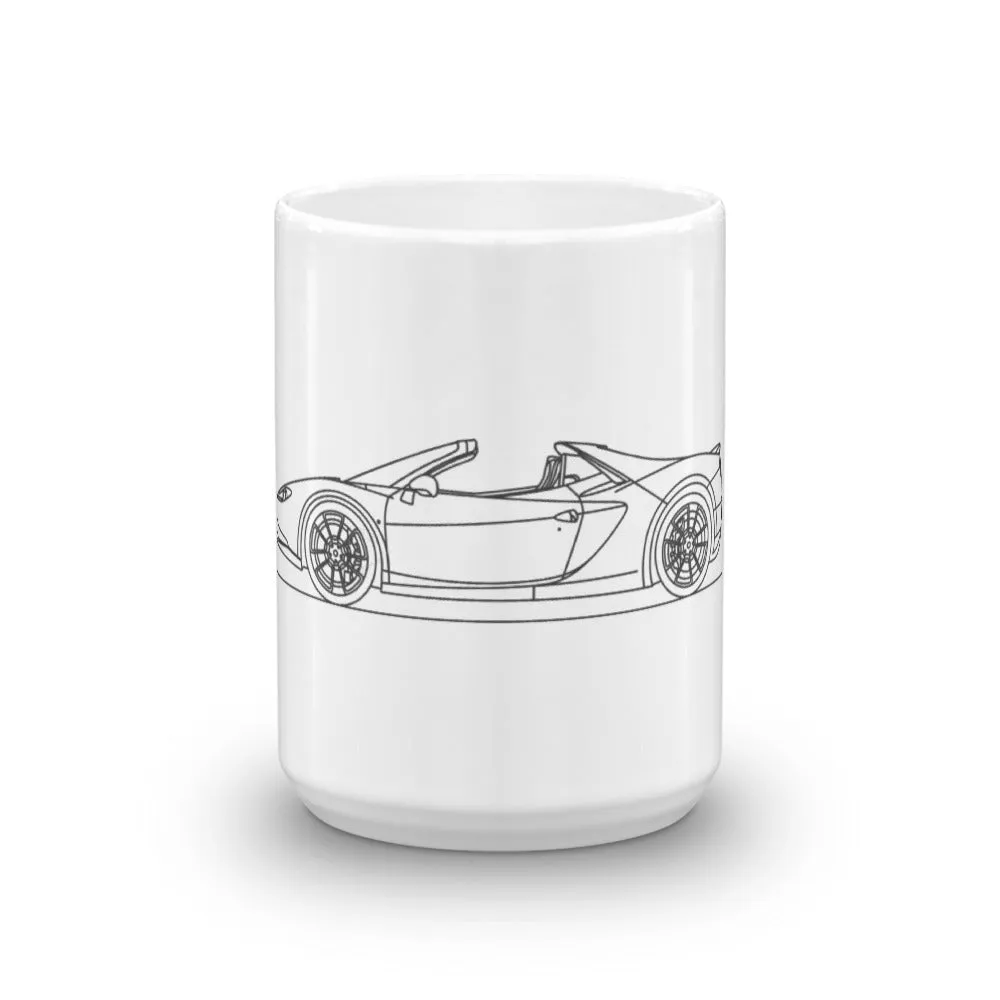 Ferrari Sergio Mug Outline