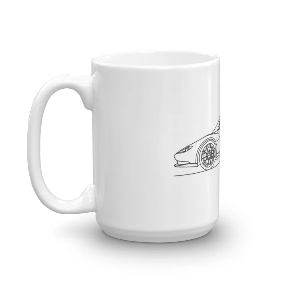 Ferrari Sergio Mug Outline