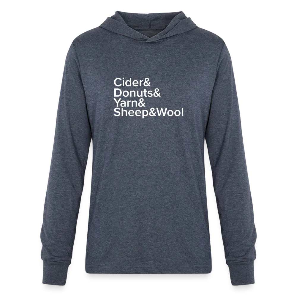 Fiber Festival - Unisex Long Sleeve Hoodie Shirt