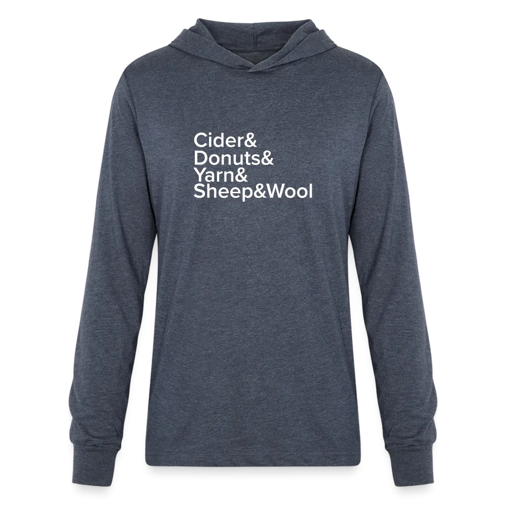 Fiber Festival - Unisex Long Sleeve Hoodie Shirt