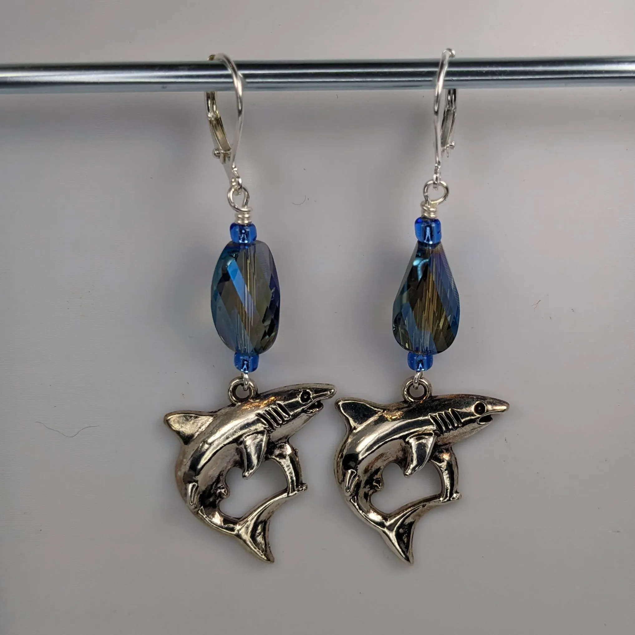 Fin-tastic Shark Earrings & Stitch Markers