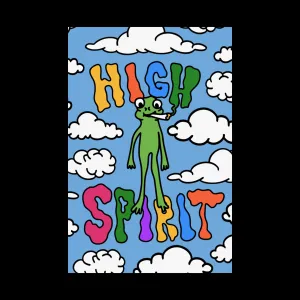 Floating on Cloud Nine Poster