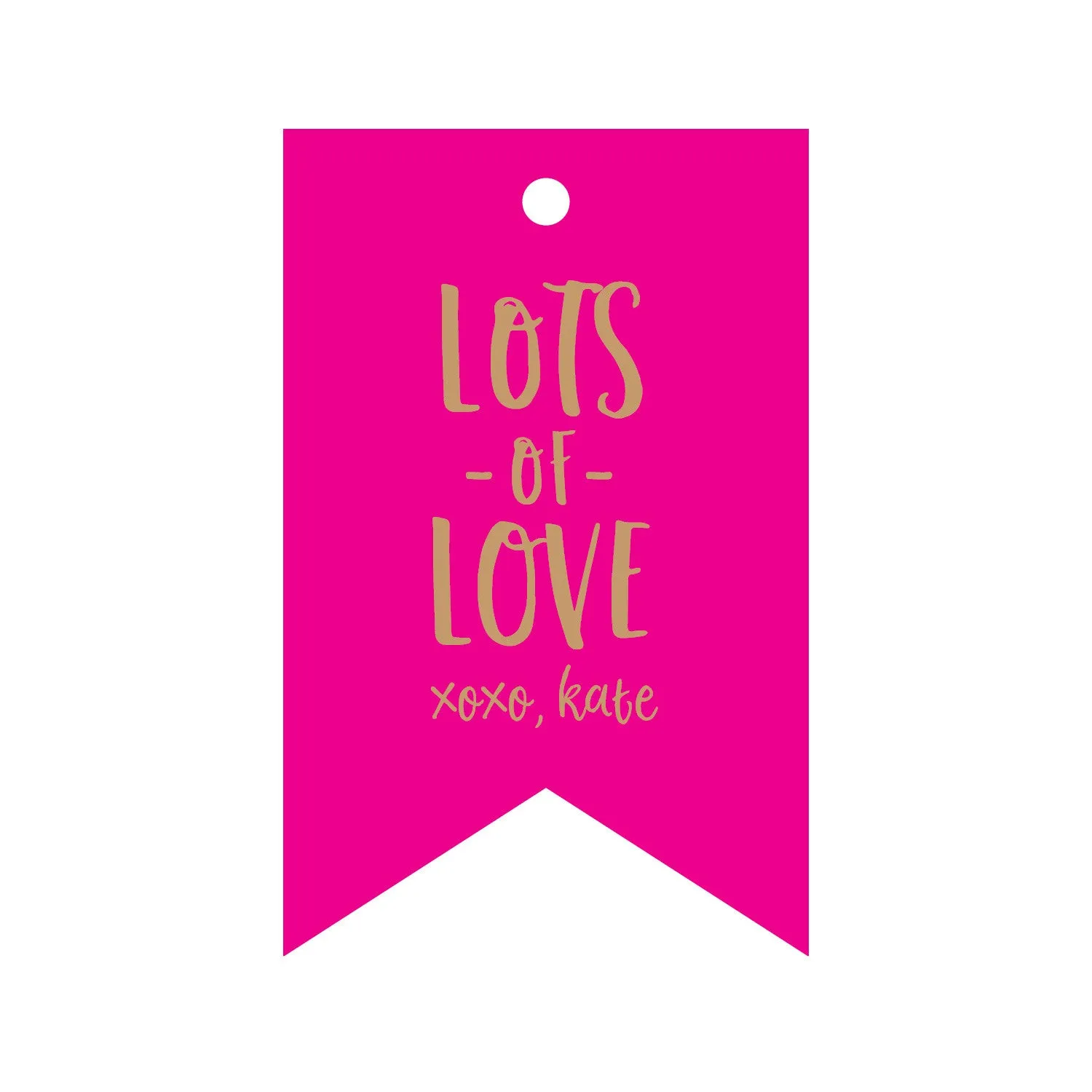 Foil Gift Tag - T157