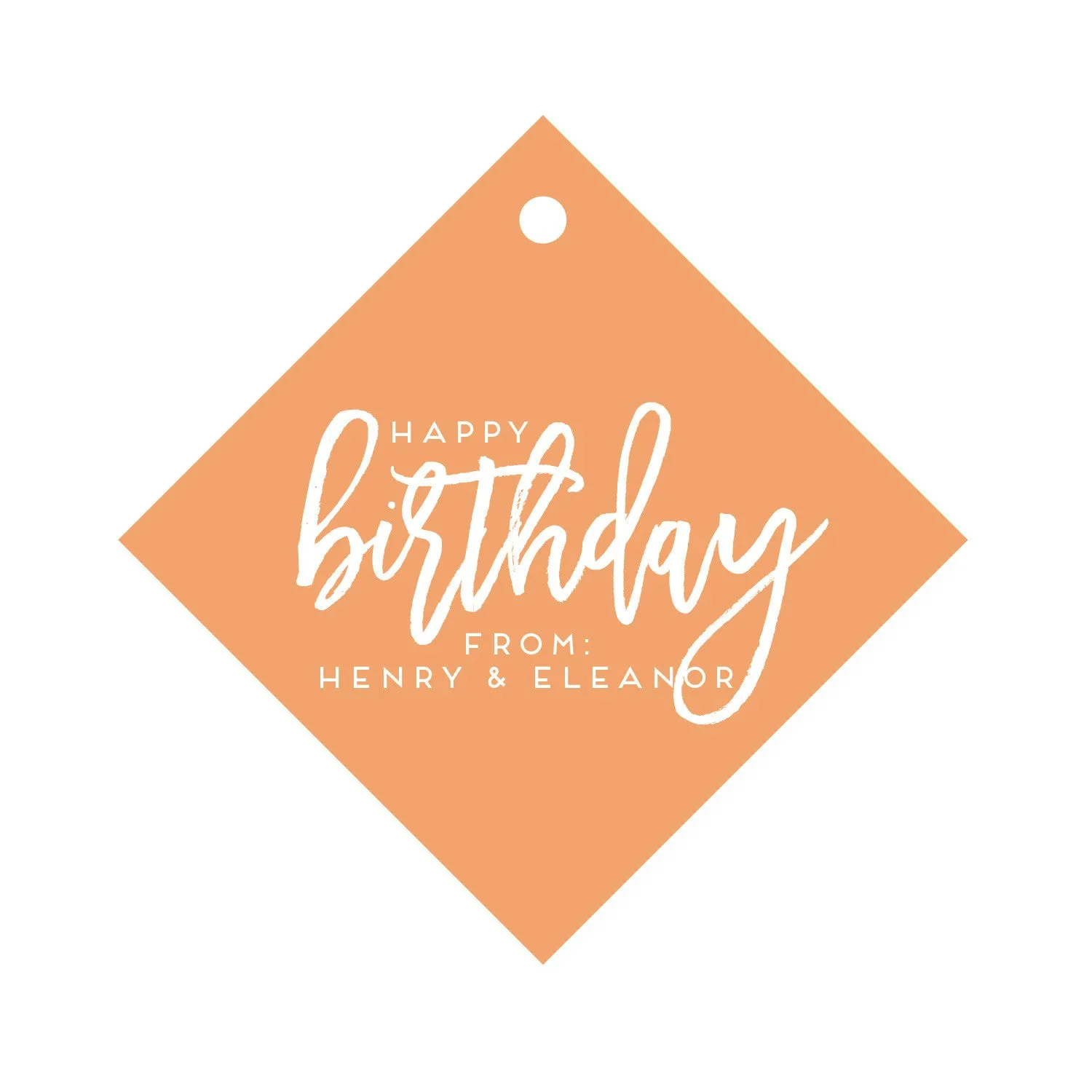 Foil Gift Tag - T162