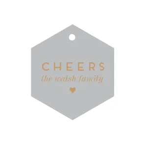 Foil Gift Tag - T173