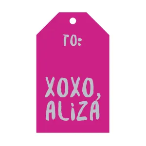 Foil Gift Tag - T4