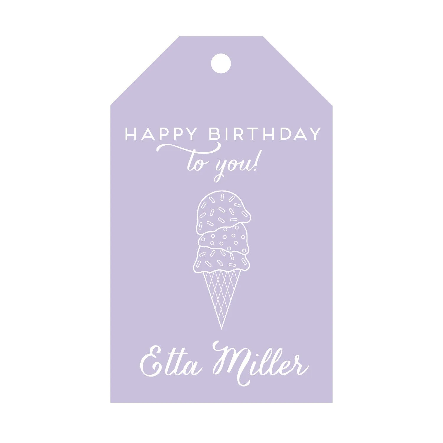 Foil Gift Tag - T52