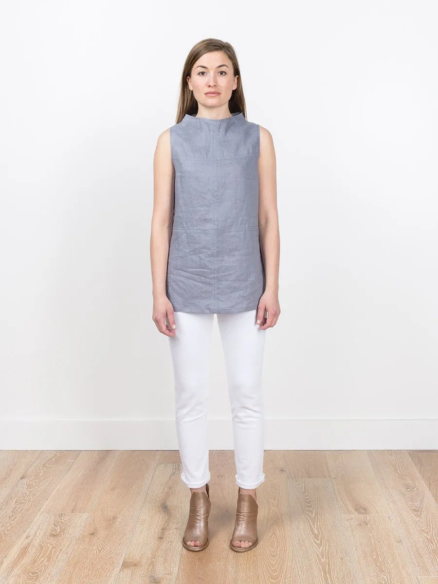 funnel neck top