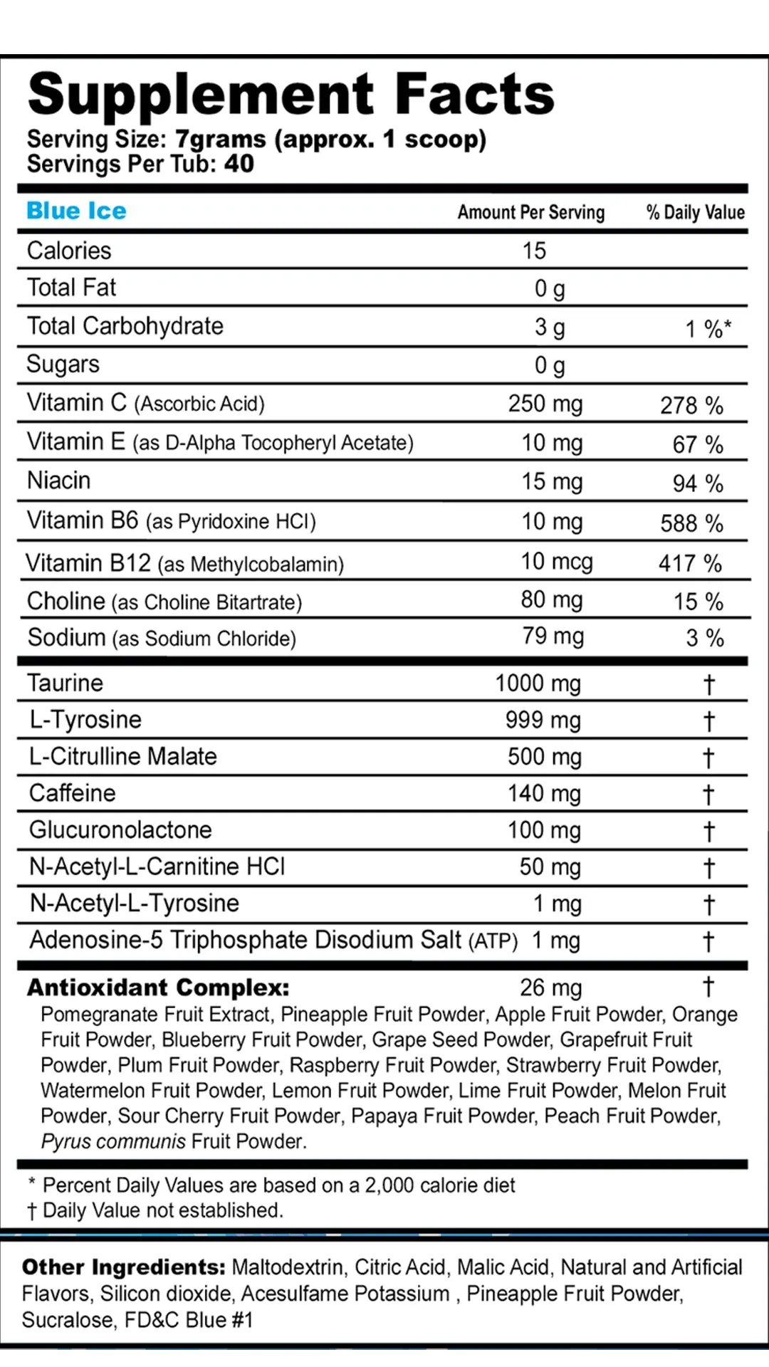 G FUEL Pre Workout by Gamma Labs