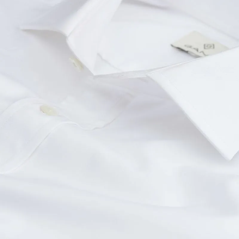 GANT DIAMOND G Men's Fitted Luxe Solid Twill Shirt 385007 Size 39 $225 NWT