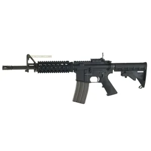 GHK M4 RAS GBB 12.5 inch (Blank Marking) - Black