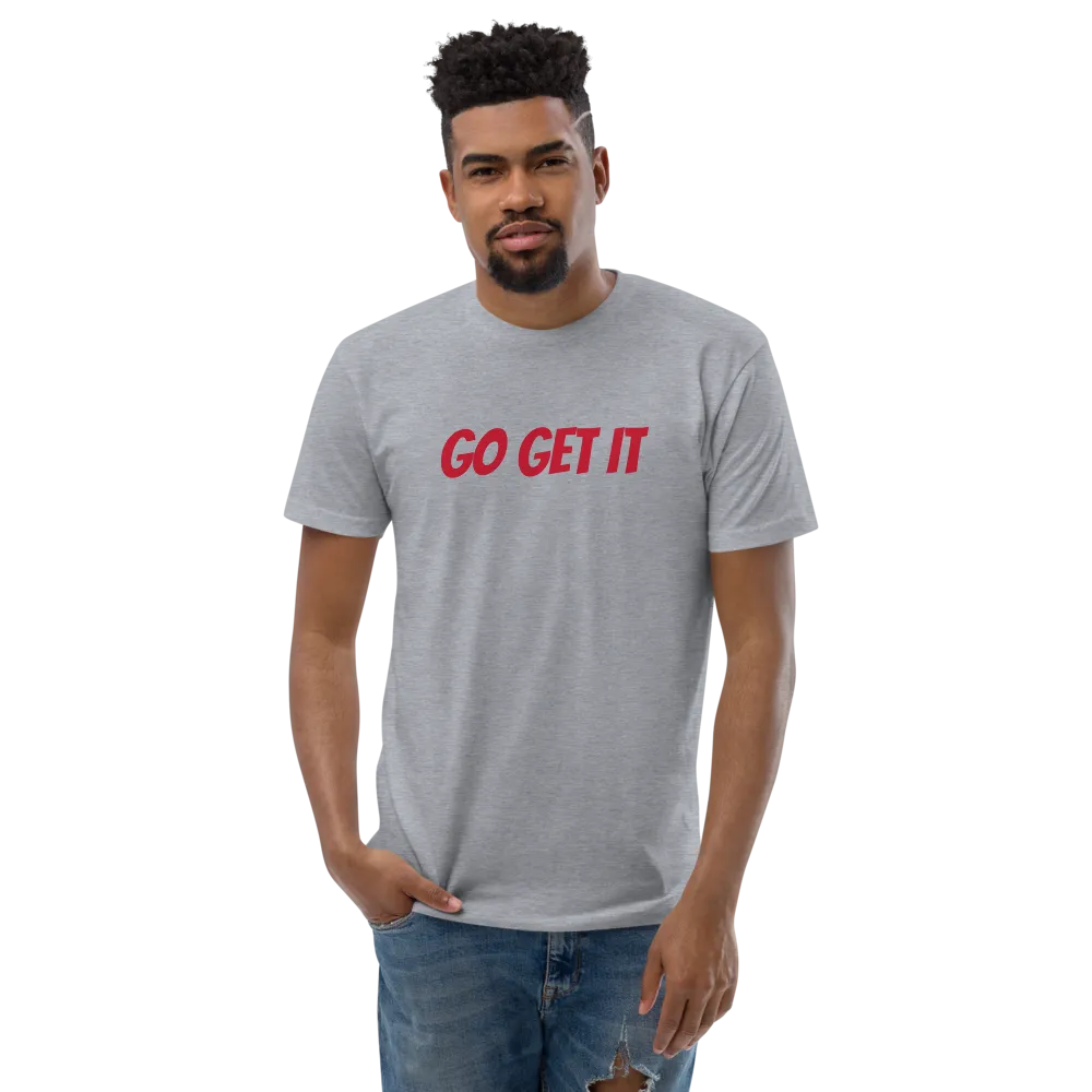 Go Get It Fitted Print Tee
