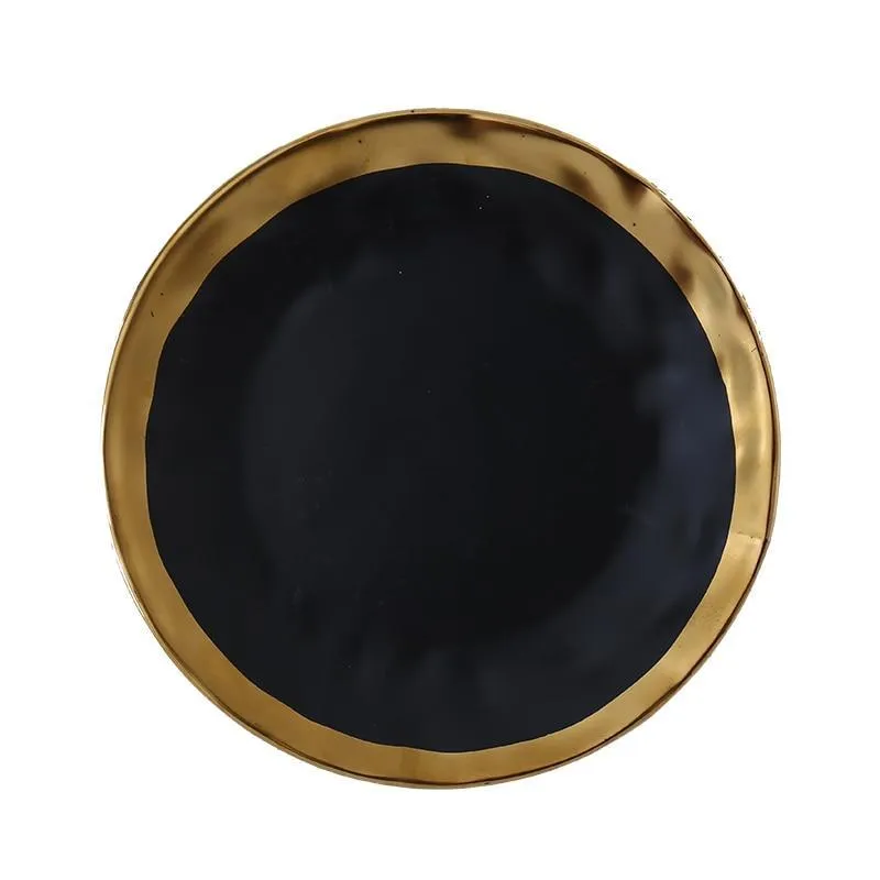 Gold Accent Dinnerware Set