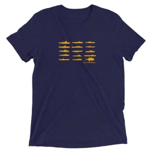 Gt Submarine Tee Shirt (blaze)