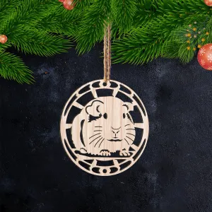 Guinea pig - Ornament Cut out 58 - PT97