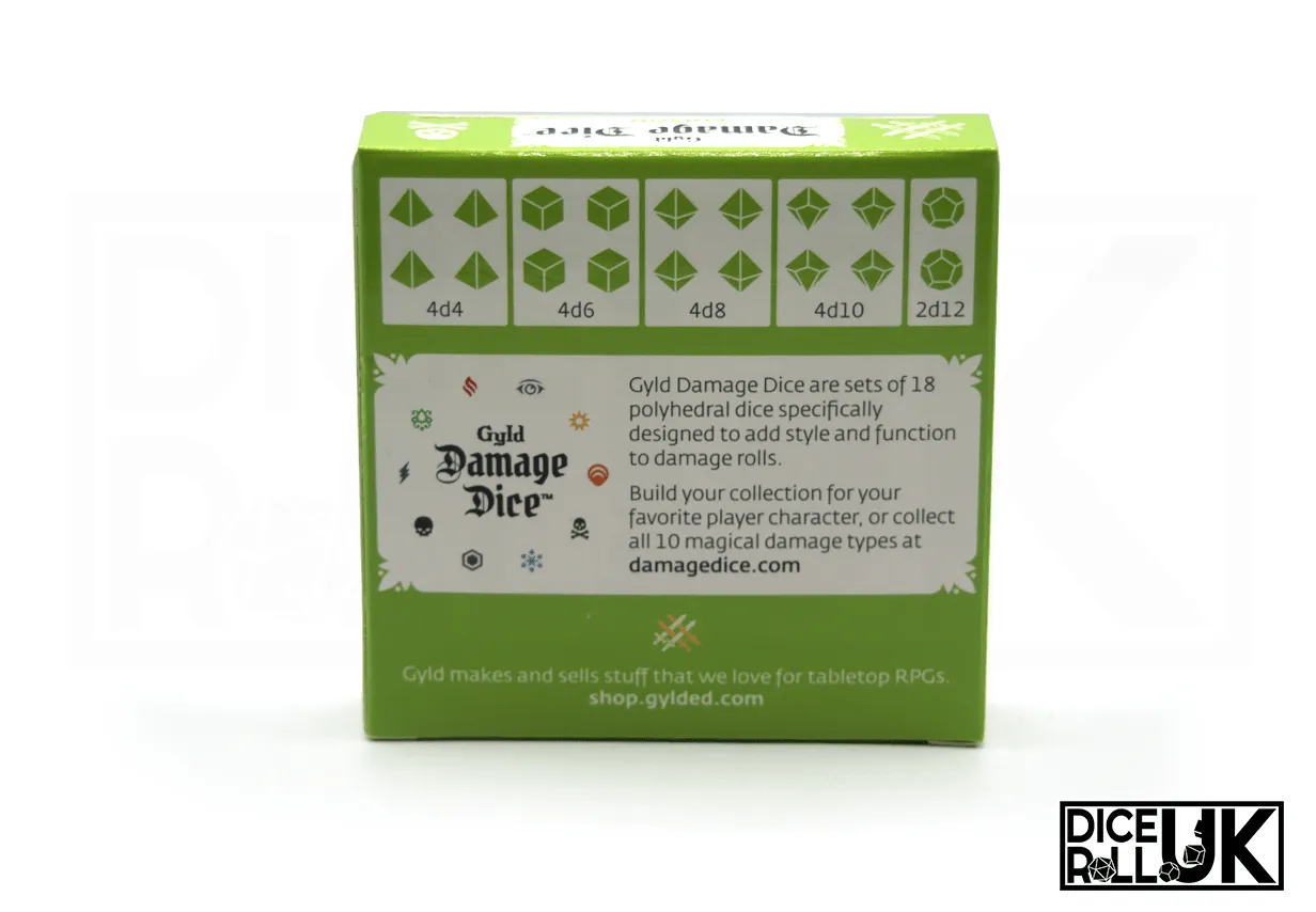 Gyld Damage Dice - Poison