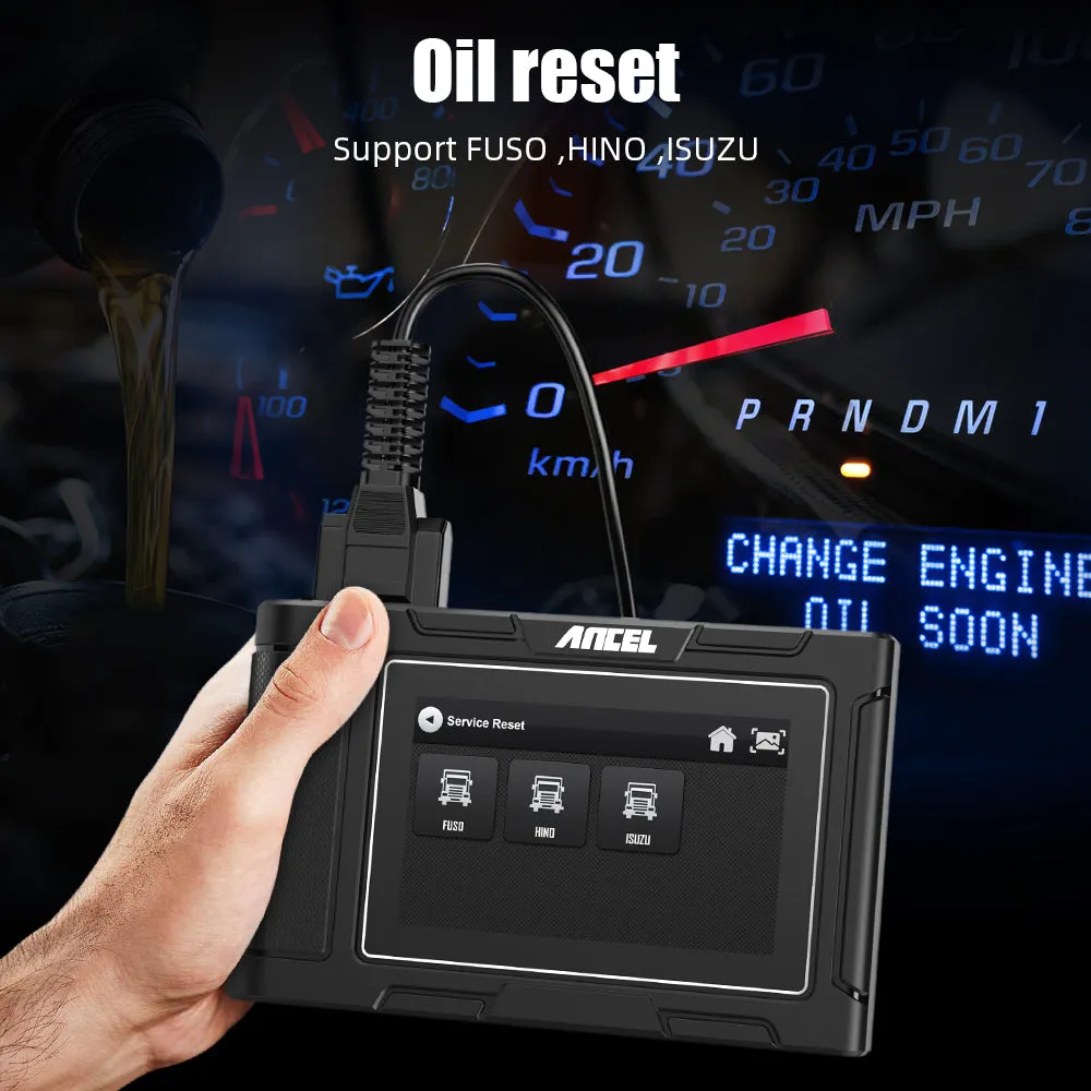 Heavy Duty Truck Scan Tool ANCEL HD3200 All System 12V/24V 2in1 Cars and Trucks