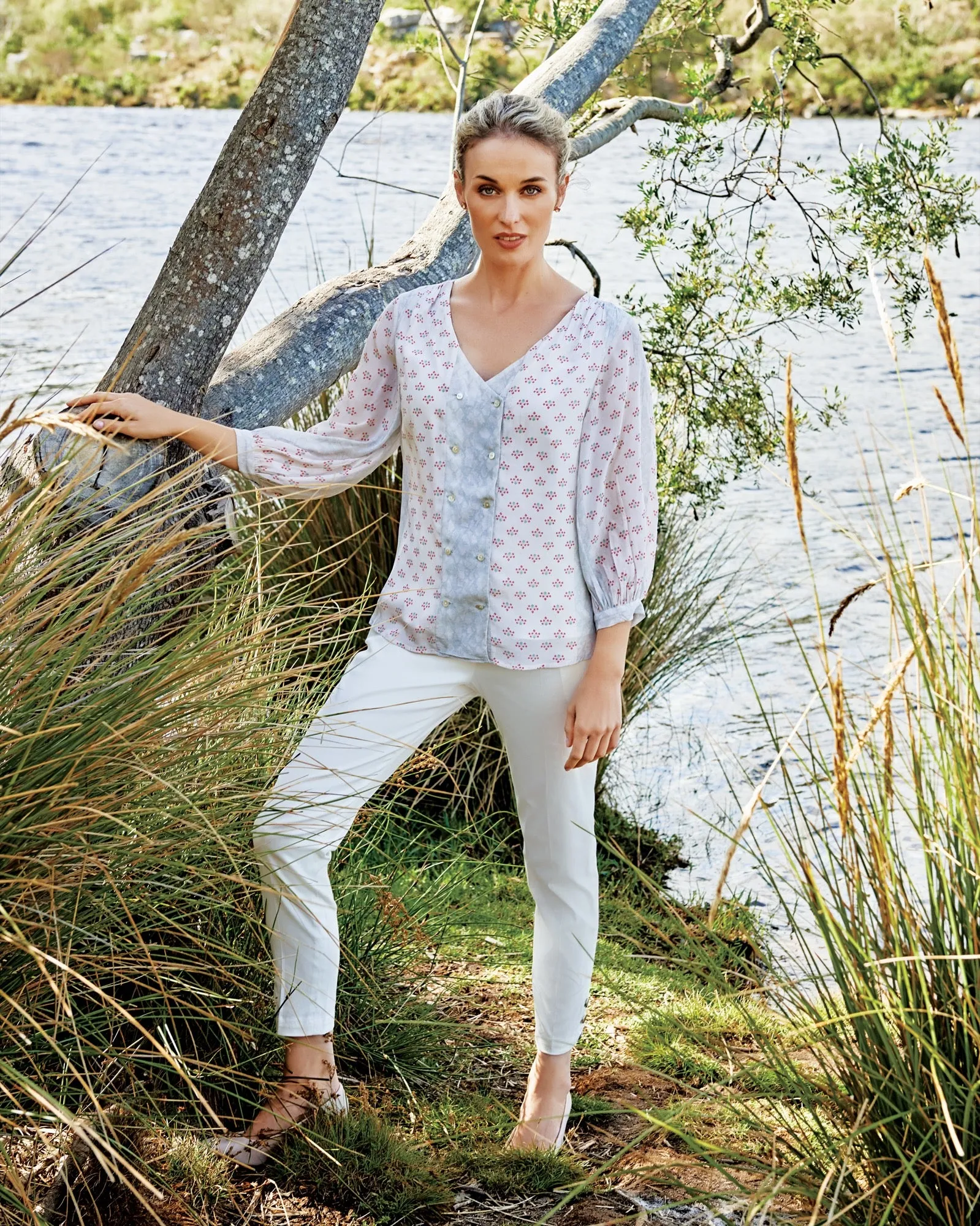 HELMSLEY Twill Lycra Pants