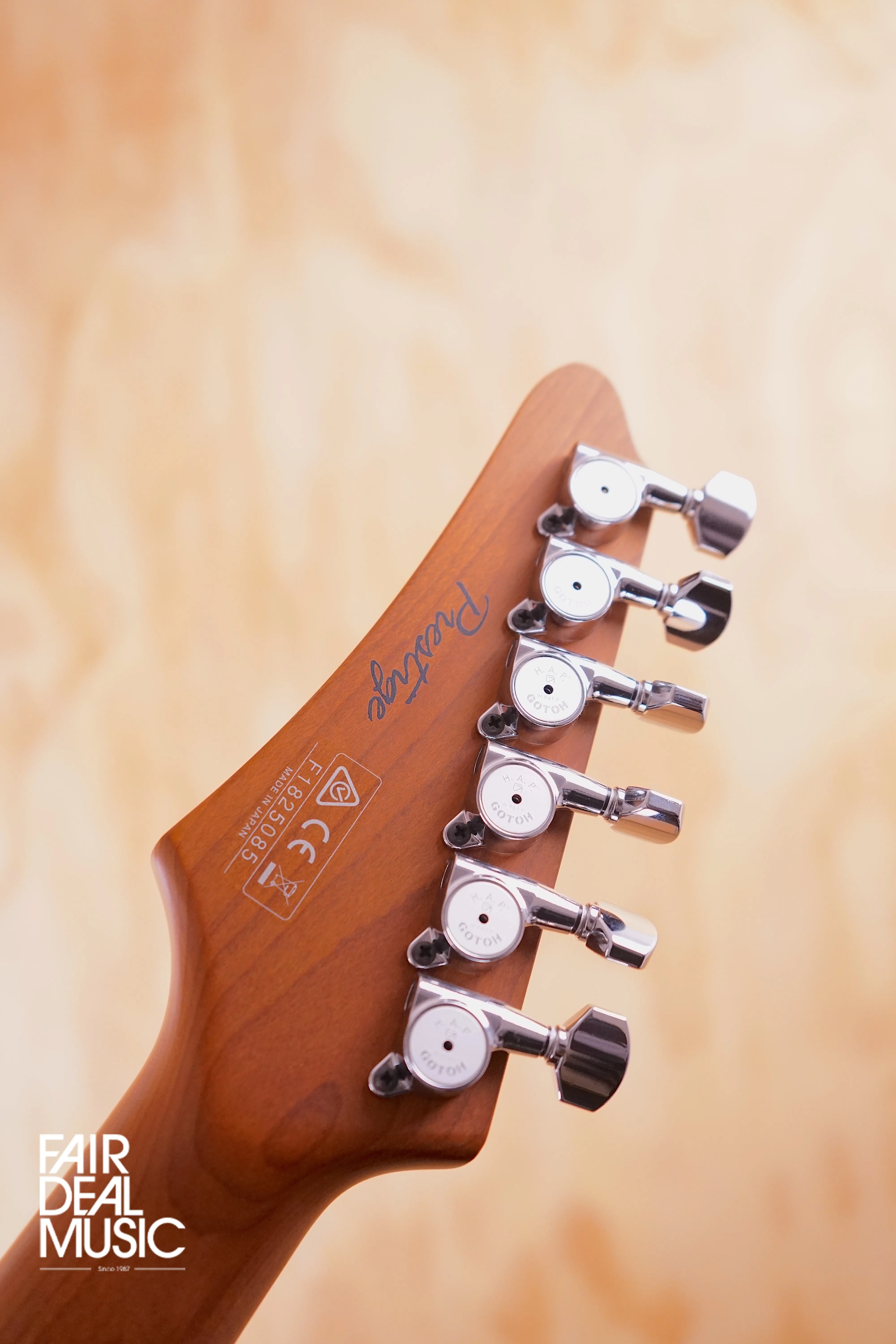 Ibanez AZ2204F in Transparent Aqua Blue, USED
