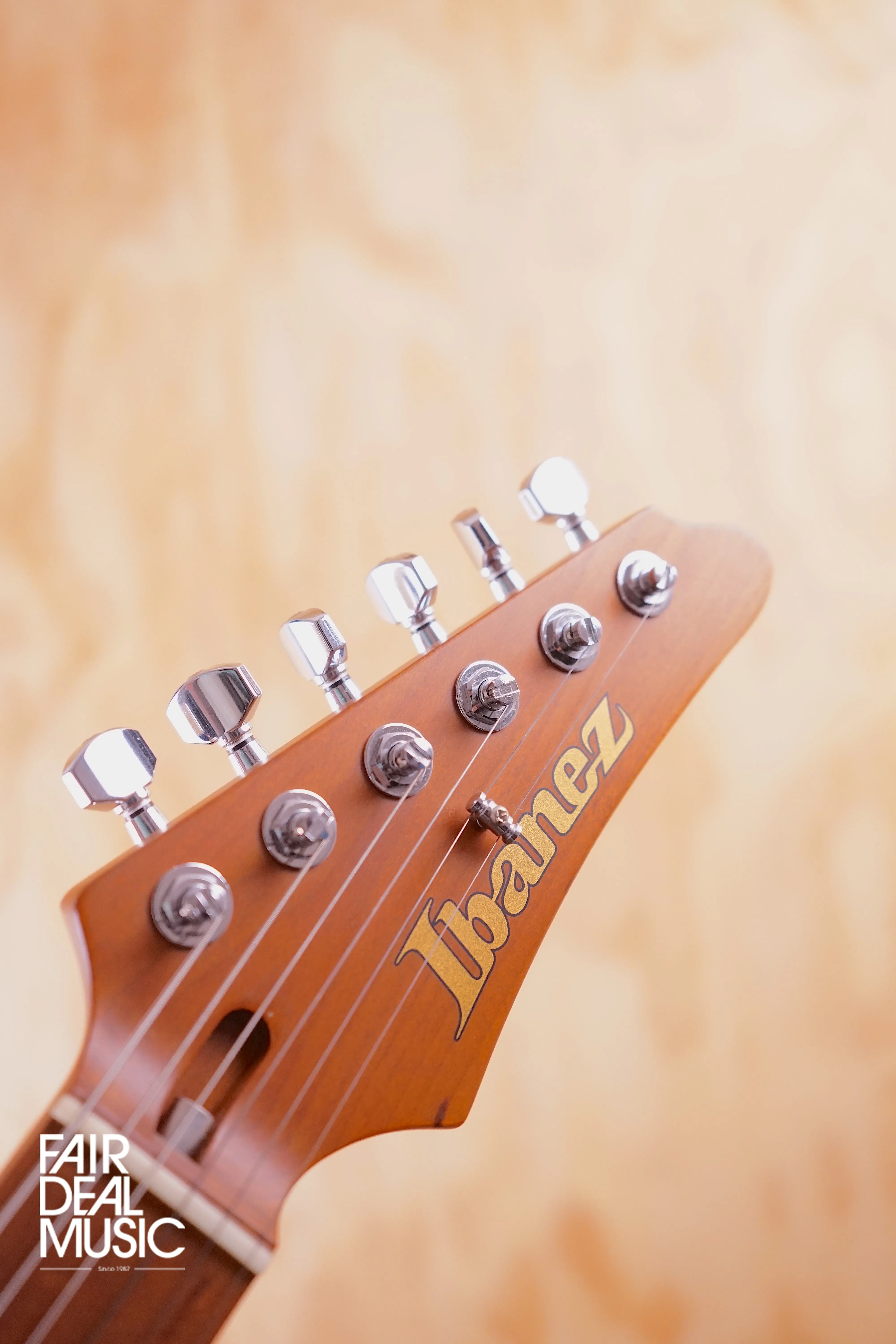 Ibanez AZ2204F in Transparent Aqua Blue, USED