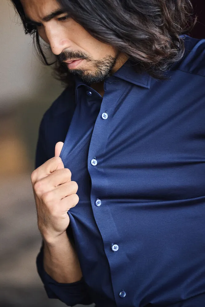 Indigo Bow 132 Interlock Knit