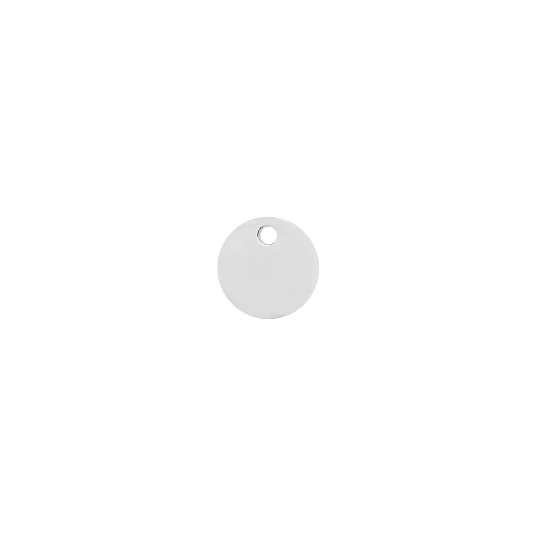 Jada Disc Charm - Silver