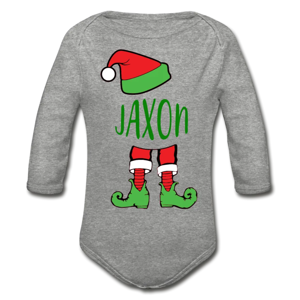 Jaxon OhOrganic Long Sleeve Baby Bodysuit