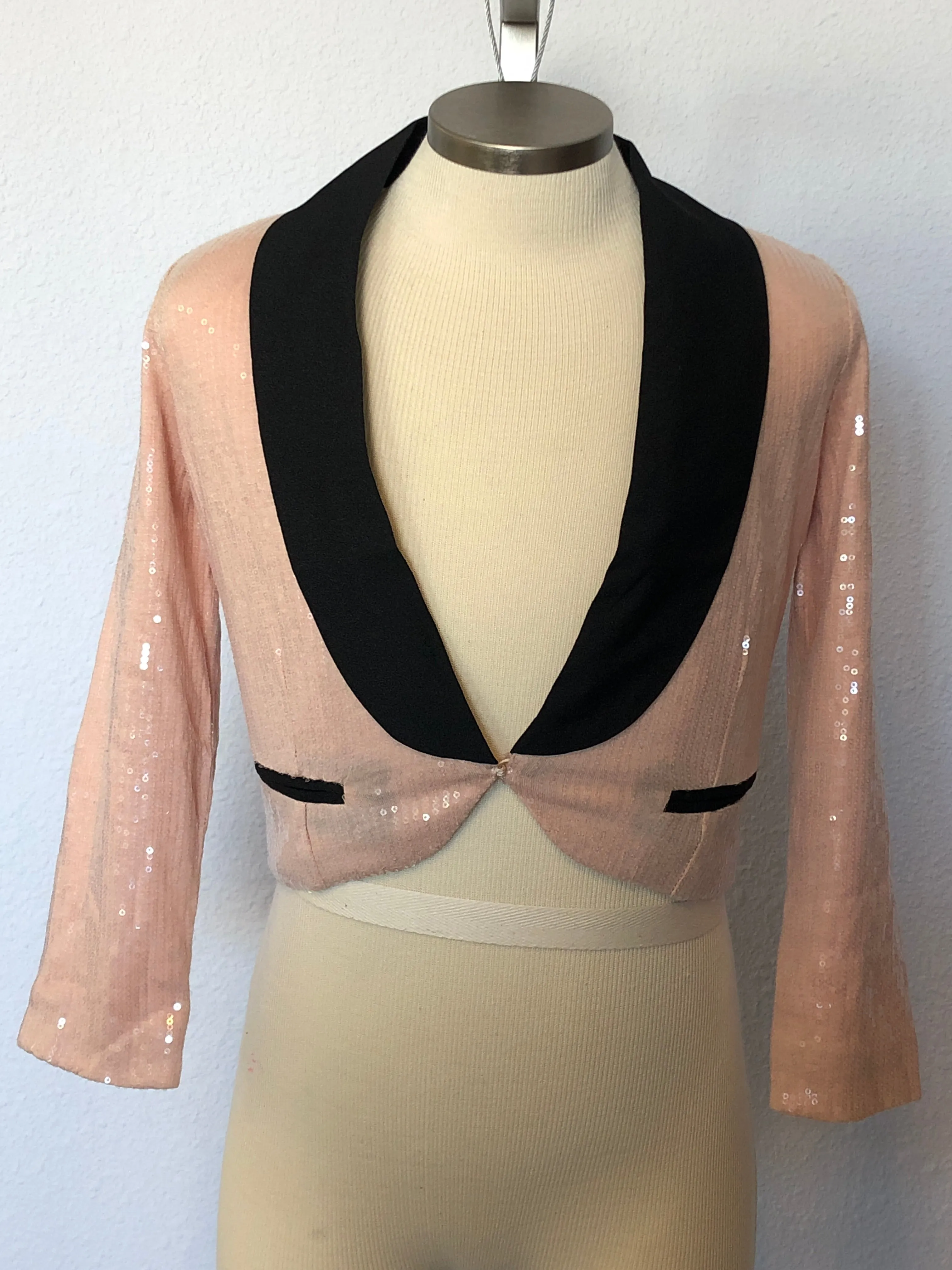 K SEQUIN JACKET