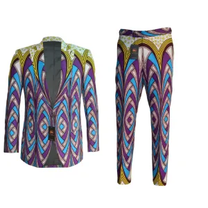 kamsi TCharles Draqsha Men Ankara Suit