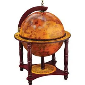 Kassel 13" Globe Chess and Checkers Set HHGLBCH Free Shipping
