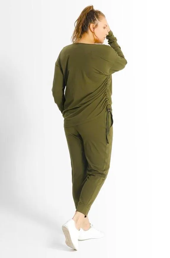 Kathy Top // Army Green
