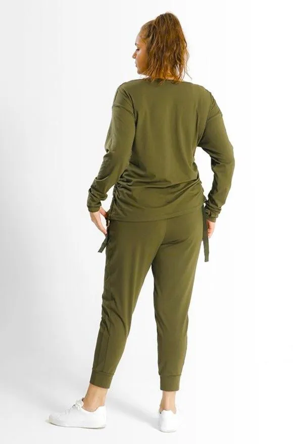 Kathy Top // Army Green