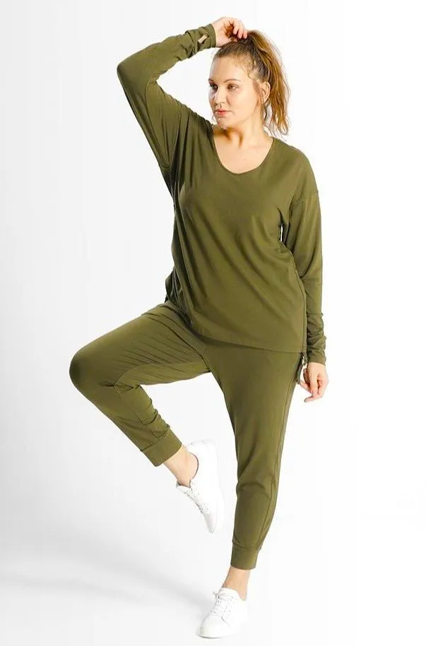 Kathy Top // Army Green