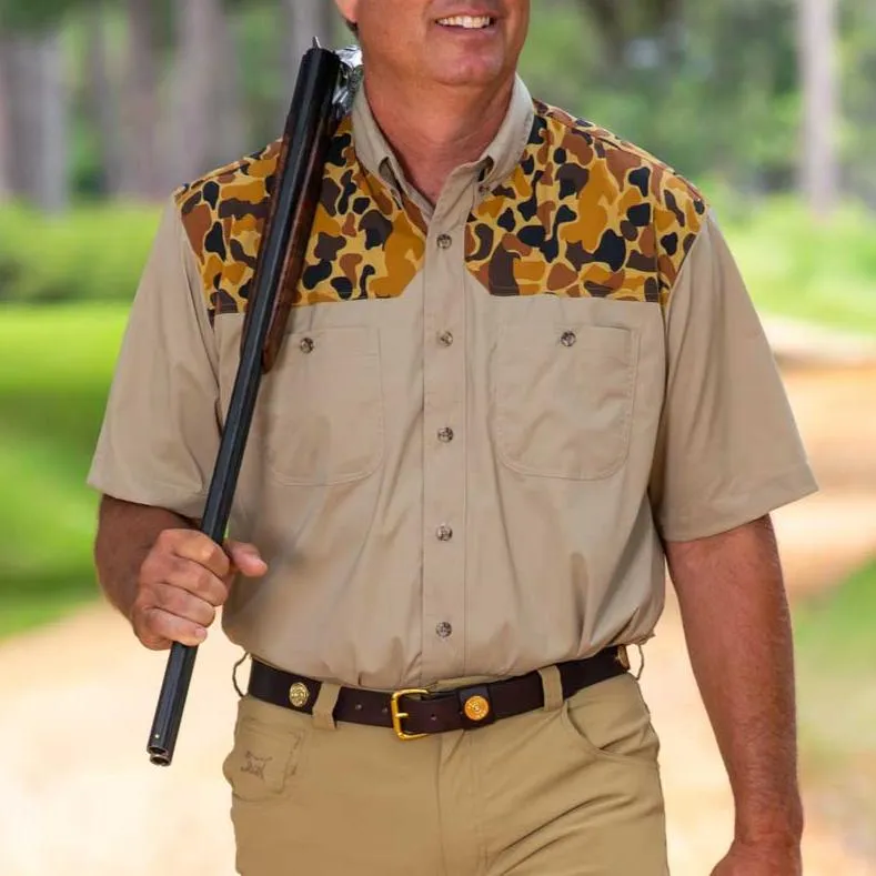 Kevin's Trim Fit Dual Patch Short Sleeve Shirt
