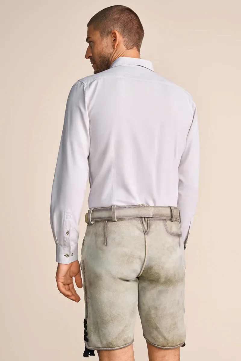 Krueger Traditional "Thimon" (gray) Long Sleeve Shirt