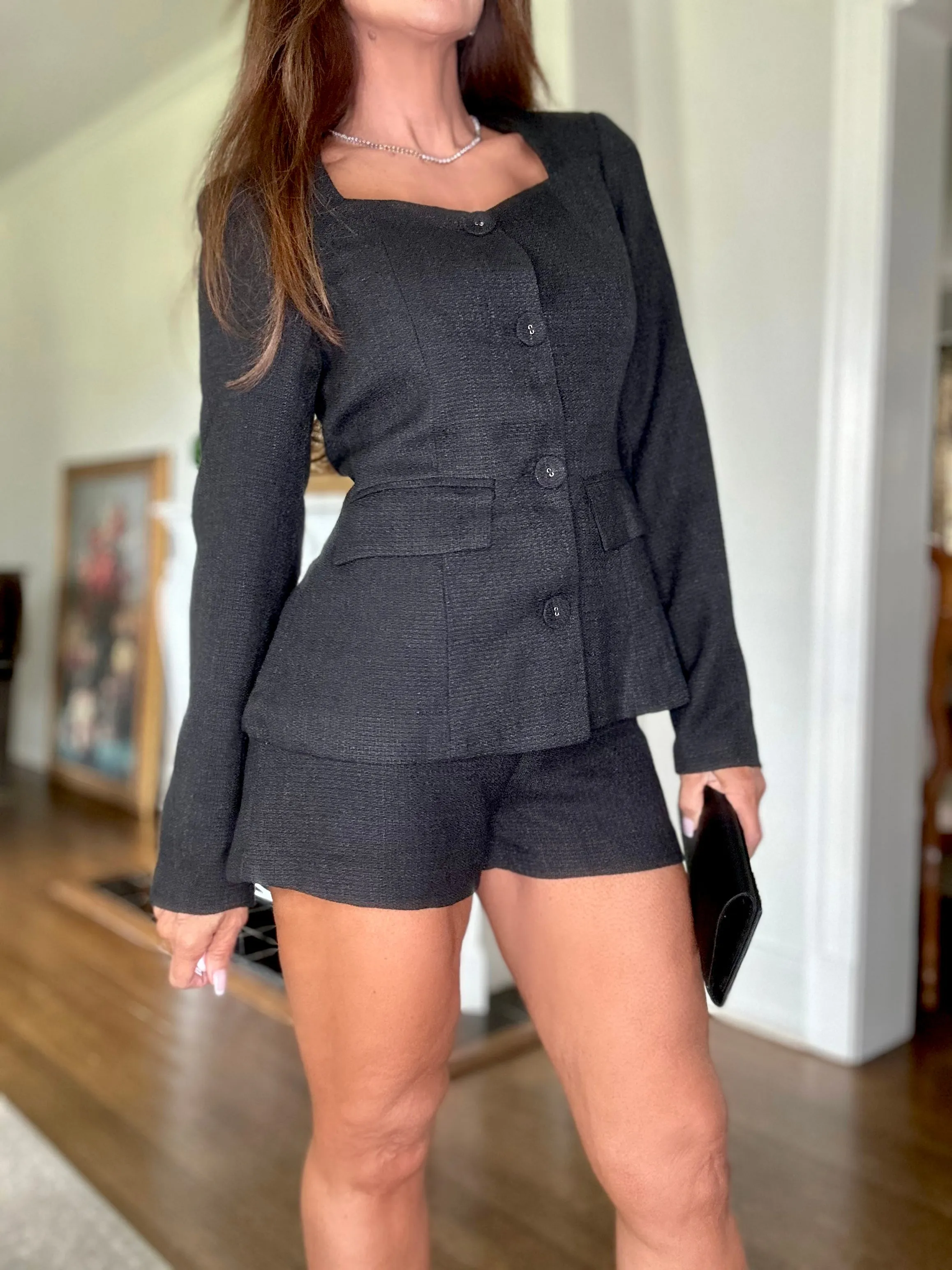 Landen Tailored Black Jacket