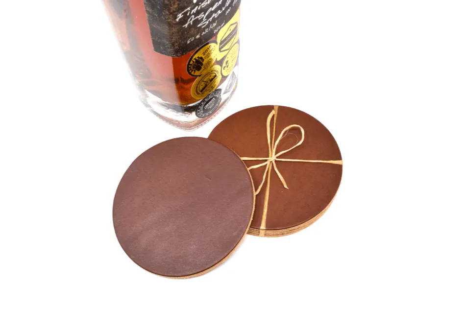 Leather Coaster Sets