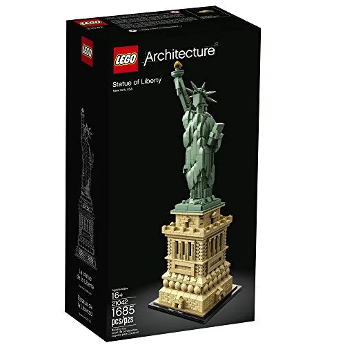 LEGO Architecture Statue of Liberty 21042 Building Toy Set for Kids, Boys, and Girls Ages 16  (1685 Pieces)